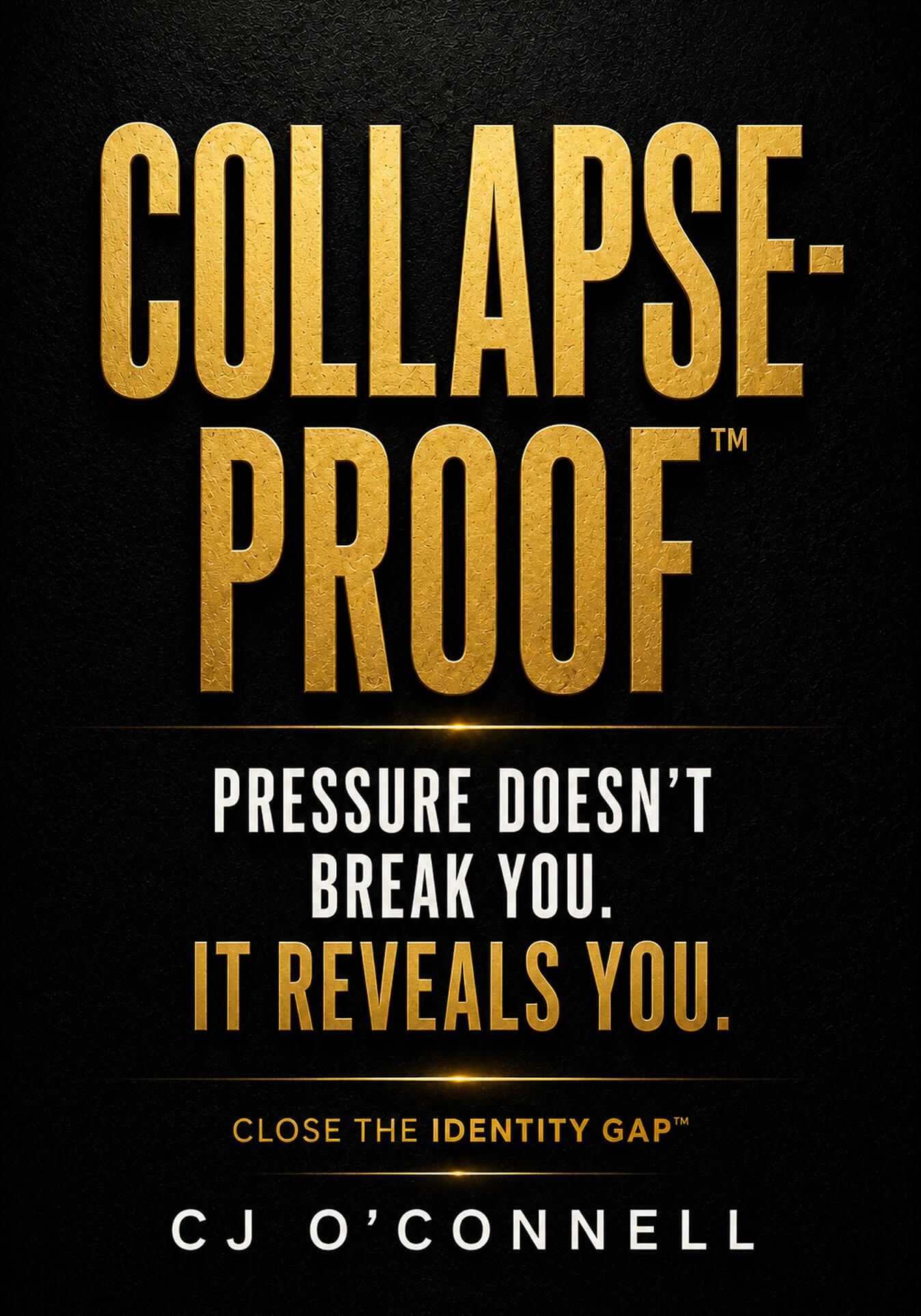 Pressure Doesn't Break You. It Reveals You.
